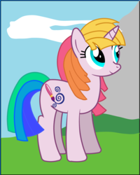 Size: 3504x4384 | Tagged: safe, artist:vector-brony, toola-roola, pony, g3, g3.5, g4, female, g3.5 to g4, generation leap, solo, unicorn toola roola