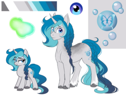 Size: 4000x3000 | Tagged: safe, artist:askbubblelee, oc, oc only, oc:bubble lee, pony, unicorn, body freckles, female, freckles, heart, heart eyes, lidded eyes, mare, reference sheet, show accurate, simple background, solo, transparent background, unshorn fetlocks, wingding eyes