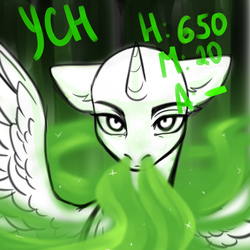 Size: 3000x3000 | Tagged: safe, pony, advertisement, commission, for you oc, high res, sketch, solo, your character here