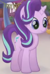 Size: 176x260 | Tagged: safe, screencap, starlight glimmer, pony, unicorn, g4, my little pony: the movie, cropped, cute, female, glimmerbetes, low quality, mare, smiling, solo