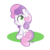 Size: 1280x1280 | Tagged: safe, artist:vaetan, sweetie belle, pony, g4, abstract background, female, simple background, solo, transparent background