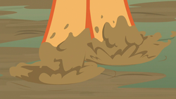 Size: 1280x720 | Tagged: safe, screencap, applejack, g4, sounds of silence, close-up, hooves, legs, mud, pictures of legs