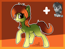 Size: 1024x768 | Tagged: safe, artist:zobaloba, oc, oc only, earth pony, pony, adoptable, advertisement, auction, chibi, solo