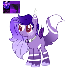 Size: 4724x4724 | Tagged: safe, artist:tigerblade14, oc, oc only, original species, pony, absurd resolution, candle, cat tail, female, mare, simple background, solo, transparent background