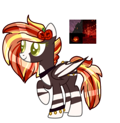Size: 2257x2308 | Tagged: safe, artist:tigerblade14, oc, oc only, oc:pumpkin lights, bat pony, pony, female, high res, mare, simple background, solo, transparent background