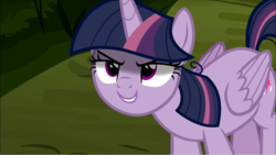 Size: 1248x702 | Tagged: safe, screencap, mean twilight sparkle, alicorn, pony, g4, the mean 6, clone, evil smile, female, grin, mare, scary face, sinister, smiling, solo, you need me