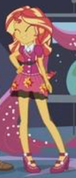 Size: 583x1367 | Tagged: safe, sunset shimmer, equestria girls, g4, my little pony equestria girls: better together, clothes, cute, female, high heels, legs, low quality, mary janes, needs more jpeg, school spirit, shoes, skirt, solo