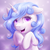 Size: 1024x1024 | Tagged: safe, artist:novaintellus, oc, oc only, oc:melodia, pony, unicorn, female, mare, smiling, solo