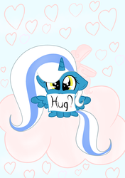 Size: 2039x2894 | Tagged: safe, artist:riofluttershy, oc, oc:fleurbelle, alicorn, pony, alicorn oc, base used, heart, high res, mouth hold, sign, solo