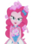 Size: 1536x2048 | Tagged: safe, edit, edited screencap, editor:lonely fanboy48, screencap, pinkie pie, equestria girls, g4, my little pony equestria girls: better together, the craft of cookies, apron, background removed, bedroom eyes, cake, clothes, dress, female, food, frosting, lidded eyes, looking at you, not a vector, out of context, simple background, smiling, solo, transparent background