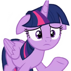 Size: 1536x1536 | Tagged: safe, edit, edited screencap, editor:huntercwalls, editor:lonely fanboy48, screencap, twilight sparkle, alicorn, pony, g4, school raze, background removed, cute, disappointed, female, floppy ears, mare, sad, simple background, solo, transparent background, twilight sparkle (alicorn)