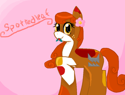 Size: 792x603 | Tagged: safe, artist:sprinklesmlp, pony, crossover, ponified, solo, spottedleaf, warrior cats