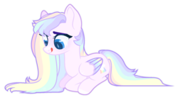 Size: 1024x576 | Tagged: safe, artist:m-00nlight, oc, oc only, pegasus, pony, base used, female, mare, prone, simple background, solo, transparent background