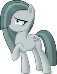 Size: 5034x6460 | Tagged: safe, artist:kopcap94, marble pie, earth pony, pony, g4, absurd resolution, cute, female, marblebetes, mare, movie accurate, raised hoof, simple background, smiling, solo, transparent background, vector