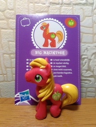Size: 1620x2160 | Tagged: safe, big macintosh, earth pony, pony, g4, official, blind bag, blind bag card, irl, merchandise, photo, toy, wave 3