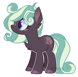 Size: 951x931 | Tagged: safe, artist:poppyglowest, oc, oc only, earth pony, pony, female, mare, simple background, solo, starry eyes, transparent background, wingding eyes