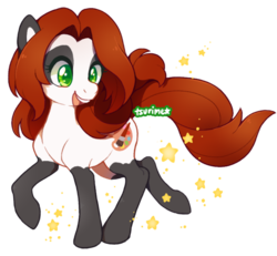 Size: 560x517 | Tagged: safe, artist:tsurime, oc, oc only, oc:sweet palette, pony, simple background, solo, transparent background