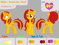 Size: 1617x1243 | Tagged: safe, artist:parn, oc, oc:princess parn, alicorn, pony, alicorn oc