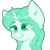 Size: 2000x2000 | Tagged: safe, artist:etoz, oc, oc only, oc:mynillion, pony, unicorn, commission, high res, simple background, smiling, transparent background