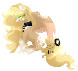 Size: 966x878 | Tagged: safe, artist:sugaryicecreammlp, oc, oc only, oc:vintage cream, pegasus, pony, female, mare, simple background, solo, transparent background, two toned wings