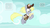 Size: 1920x1080 | Tagged: safe, screencap, derpy hooves, pegasus, pony, g4, school raze, clothes, female, flying, hat, letter, mailbag, mailmare, mailmare hat, mare, saddle bag, solo, uniform, wall eyed