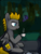 Size: 234x307 | Tagged: safe, artist:tigan, princess luna, oc, oc:platinumdrop, pony, g4, cup, flockmod, teacup