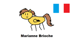 Size: 676x416 | Tagged: safe, oc, oc only, oc:marianne brioche, pony, solo, stick ponies, video in description