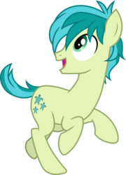 Size: 3000x4172 | Tagged: safe, artist:cloudy glow, sandbar, earth pony, pony, g4, school daze, cute, cutie mark, male, sandabetes, simple background, solo, teenager, transparent background, vector