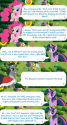 Size: 680x1268 | Tagged: safe, gameloft, king sombra, pinkie pie, rainbow dash, twilight sparkle, alicorn, pony, g4, siege of the crystal empire, dialogue, twilight sparkle (alicorn)