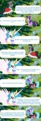 Size: 742x2150 | Tagged: safe, gameloft, idw, king sombra, pinkie pie, princess celestia, radiant hope, twilight sparkle, alicorn, pony, g4, siege of the crystal empire, dialogue, twilight sparkle (alicorn)