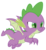 Size: 4049x4439 | Tagged: safe, artist:dragonchaser123, spike, dragon, father knows beast, g4, my little pony: friendship is magic, absurd resolution, flying, male, simple background, solo, transparent background, vector, winged spike, wings