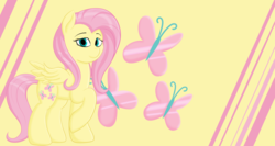 Size: 4098x2175 | Tagged: safe, artist:fearvirus, fluttershy, pony, g4, female, solo, wallpaper