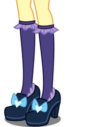 Size: 1347x1972 | Tagged: safe, sour sweet, equestria girls, g4, clothes, crystal prep academy uniform, high heels, legs, pictures of legs, school uniform, shoes, solo, vector