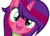 Size: 536x383 | Tagged: safe, artist:darbypop1, oc, oc only, oc:alyssa rice, pony, unicorn, bust, female, mare, portrait, simple background, solo, transparent background