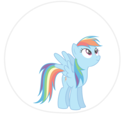 Size: 771x727 | Tagged: safe, artist:stardroid2002, rainbow dash, pegasus, pony, g4, bubble, female, in bubble, simple background, smiling, solo, transparent background, vector