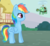 Size: 572x530 | Tagged: safe, artist:unicornlover600, rainbow dash, tank, pegasus, pony, g4, missing cutie mark