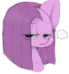 Size: 746x797 | Tagged: safe, artist:temmie720, pinkie pie, earth pony, pony, g4, female, looking at you, pinkamena diane pie, simple background, solo, transparent background