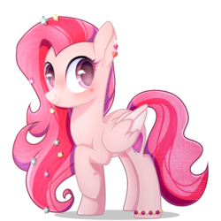 Size: 2000x2000 | Tagged: safe, artist:eclispeluna, oc, oc only, oc:amara, pegasus, pony, female, high res, mare, simple background, solo, transparent background