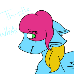 Size: 900x900 | Tagged: safe, artist:php115, derpibooru exclusive, thistle whistle, pony, g3, female, medibang paint, request, solo