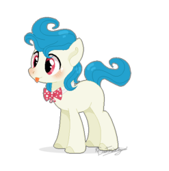 Size: 504x510 | Tagged: safe, artist:6-fingers-lover, oc, oc only, oc:party popper, pony, base used, blank flank, male, offspring, parent:fluttershy, parent:party favor, parents:partyshy, simple background, solo, stallion, tongue out, transparent background