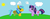 Size: 1008x384 | Tagged: safe, twilight sparkle, oc, oc:noob pony roblox, g4, clouds pinkie pie, cute, female, fluttershy clouds, ms paint, twilight sparkle's cutie mark sun