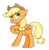 Size: 3000x3075 | Tagged: safe, artist:rainbowtashie, applejack, earth pony, pony, g4, applejack's hat, cowboy hat, crying, crying on the outside, female, hat, high res, simple background, solo, tears of joy, transparent background, wavy mouth