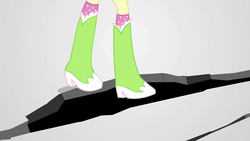 Size: 1920x1080 | Tagged: safe, screencap, fluttershy, equestria girls, equestria girls specials, g4, my little pony equestria girls: mirror magic, boots, boots shot, clothes, female, high heel boots, legs, pictures of legs, shoes, socks
