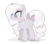 Size: 474x419 | Tagged: safe, artist:6-fingers-lover, oc, oc only, oc:white diamond, pegasus, pony, bow, female, magical lesbian spawn, mare, offspring, parent:derpy hooves, parent:rarity, parents:derpity, simple background, solo, tail bow, transparent background