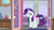 Size: 1920x1080 | Tagged: safe, screencap, rarity, pony, unicorn, g4, my little pony: friendship is magic, school raze, bow, butt, could be worse, crying, female, hairbrush, mare, mascara, messy tail, plot, tail bow