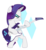 Size: 856x934 | Tagged: safe, artist:uliks-uliks, rarity, pony, g4, honest apple, female, guitar, guitarity, musical instrument, poll in description, simple background, solo