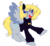 Size: 1280x1181 | Tagged: safe, artist:cubbybatdoodles, derpy hooves, pegasus, pony, g4, animal costume, cat costume, clothes, costume, female, mare, one eye closed, simple background, smiling, solo, transparent background