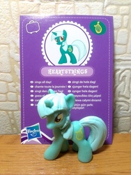 Size: 1620x2160 | Tagged: safe, lyra heartstrings, g4, official, blind bag, blind bag card, irl, merchandise, photo, toy, wave 3