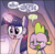 Size: 305x297 | Tagged: safe, artist:agnes garbowska, edit, idw, official comic, spike, twilight sparkle, dragon, g4, abuse, comic, duo, female, free will, glowing horn, horn, magic, male, mare, op is a duck, op is trying to start shit, reading, spikeabuse, telekinesis, text edit