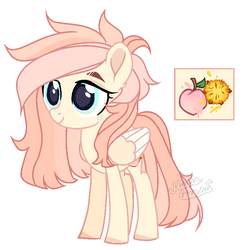 Size: 718x739 | Tagged: safe, artist:sweet-caramella, oc, oc only, oc:sweetly smooth, pegasus, pony, female, mare, reference sheet, solo